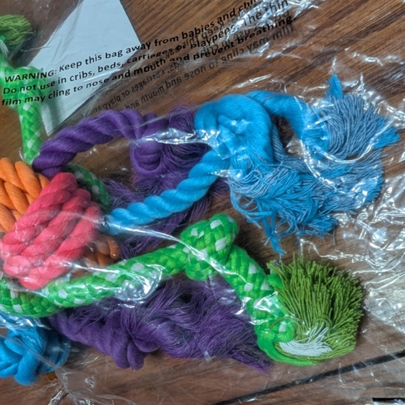Frisco Multicolor Rope Dog Toy - Picture 3 of 5